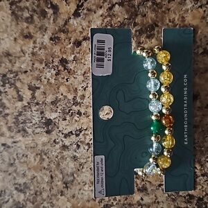 NWT acrylic bracelets or can be used as hair ties
